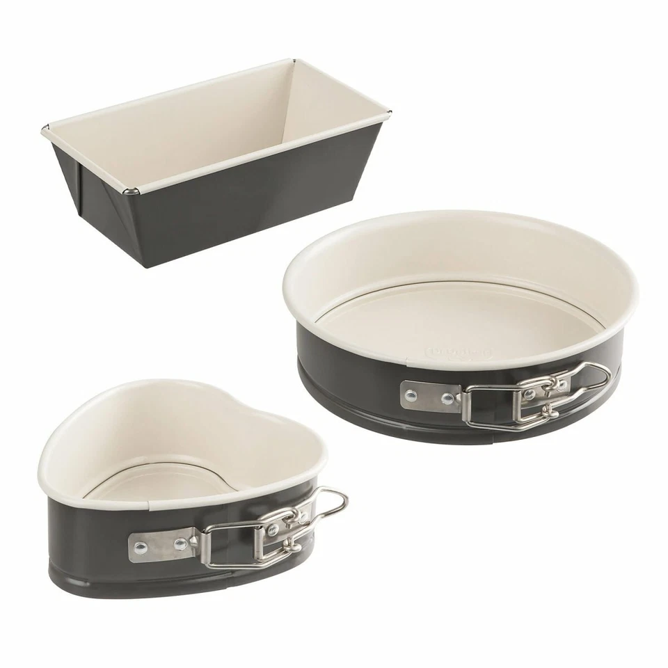 Dr. Oetker Mini-Backformen-Set 3-tlg., keramisch verstärkte Antihaftbeschichtung - Bild 2 von 4