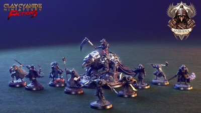 Grim Flock by Clay Cyanide | Pathfinder | D&D | DnD | Print on Demand