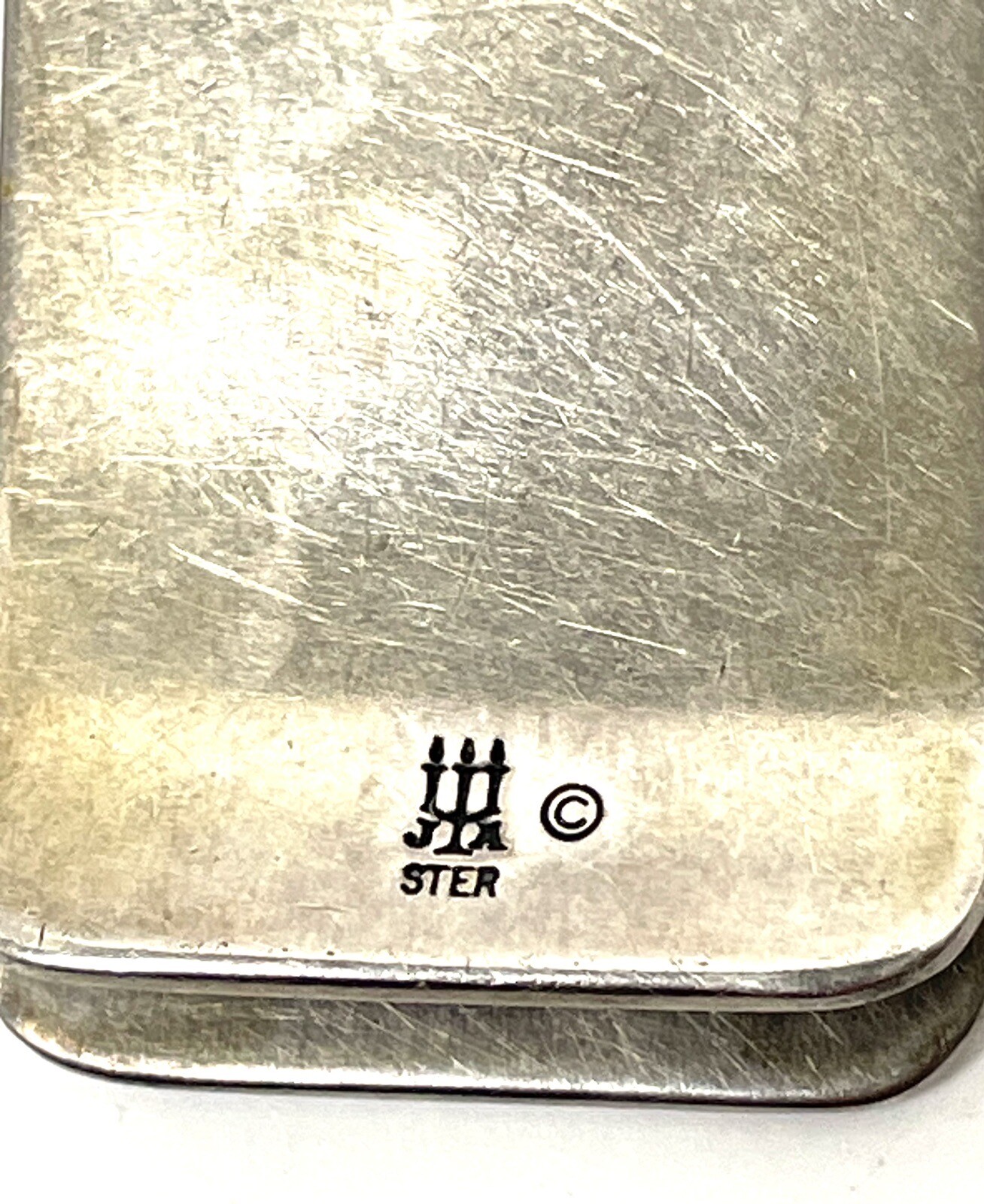 Vintage James Avery Engraved Money Clip Deer Hunting … Gem