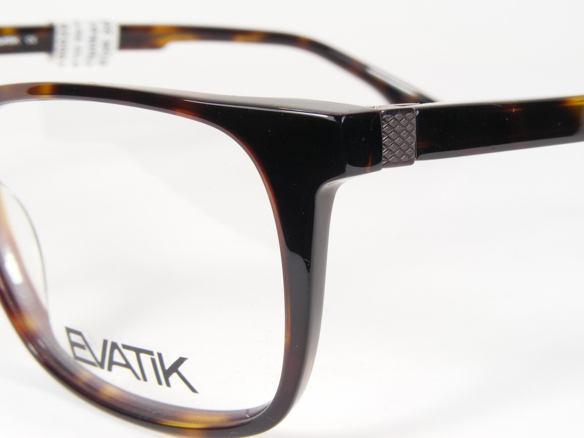 EVATIK E-9142 974 Tortoise EYEGLASSES GLASSES PLASTIC FRAME  display picture 3