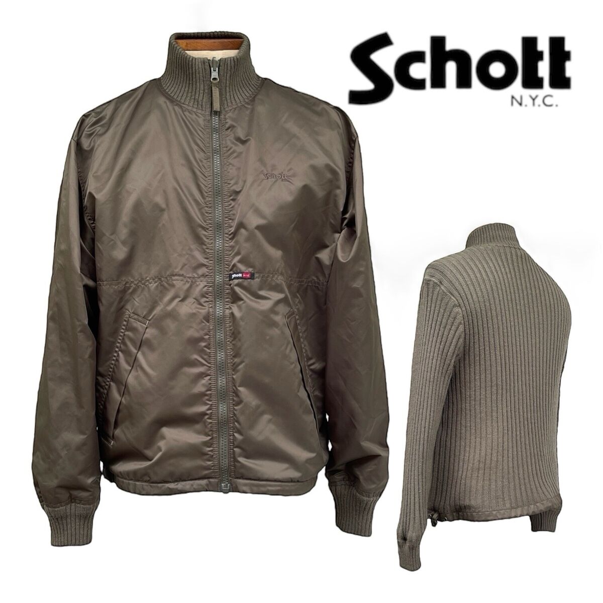 schott(ショット)の「【Schott / ショット】別注 LEATHER schott(ショット)の「【Schott / ショット】別注 LEATHER