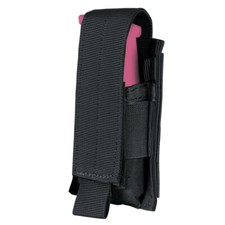 BLACK Single Magazine MOLLE PALS Modular Tactical Utility Pouch