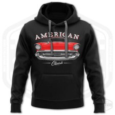 Men's 1957 Chevrolet Bel Air American Classic Car Hoodie