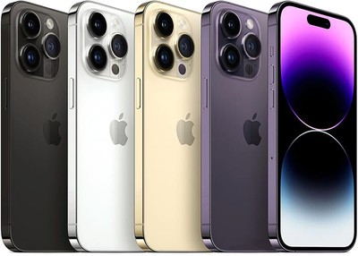 Neu Apple iPhone 14 Pro Max 128GB/256GB 5G Unlocked Dual SIM Smartphone Handys