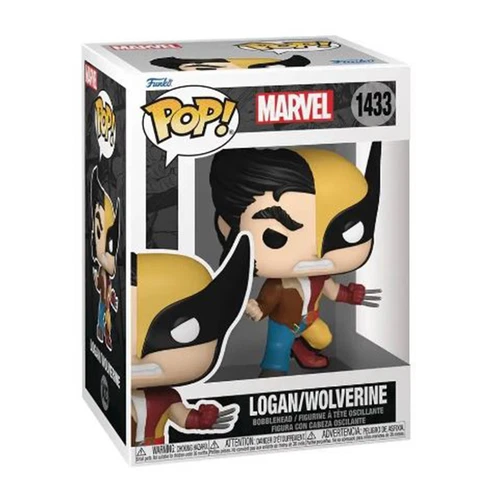 Funko Marvel POP Split Logan Wolverine Vinyl Figure  NEW