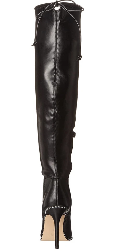 Botas BCBGENERATION Hilanda Tachonadas Punta Sobre la Rodilla EE. UU. 7 Usadas Una Vez Foto 4 de 4