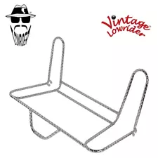 VINTAGE LOWRIDER 26" SQUARE TWISTED SCHWINN STYLE TRIKE CONVERSION FRAME CHROME.