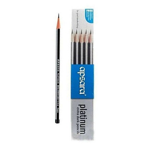 Apsara Platinum Extra Dark Pencil Dark Black Pencil for School Office Home Use - Picture 28 of 51