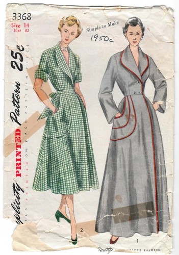 10 Vintage 1940s 1950s Simplicity Lingerie Lounge Sleepwear Patterns As Is - Picture 11 of 24