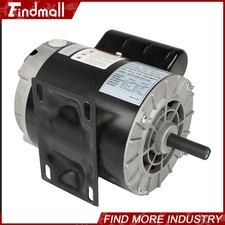 2 HP SPL Compressor Duty Electric Motor 3450 RPM 56 Frame 5/8" Shaft 120/240 V