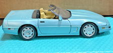 Maisto 1:18 Die-Cast 1996 Corvette Special Edition Powder LT Blue Convertible