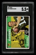 1968 Topps Set-Break #142 George Blanda SGC 5.5 EX+