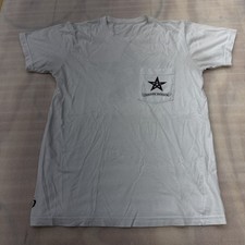 Excellent used Chrome Hearts White  Black star Logo T-Shirt rare