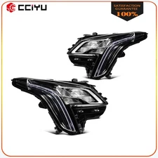 For 2018-2019 Cadillac XTS Headlight Assembly w/LED DRL Left+Right Pair