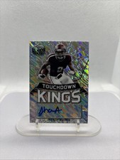 Jhamon Ausbon Signed 2021 Leaf Metal Draft Touchdown Kings /60