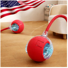 Automatic Rolling Ball Smart Pet Toy Electric Self-Moving Cat Dog Kitten Fun
