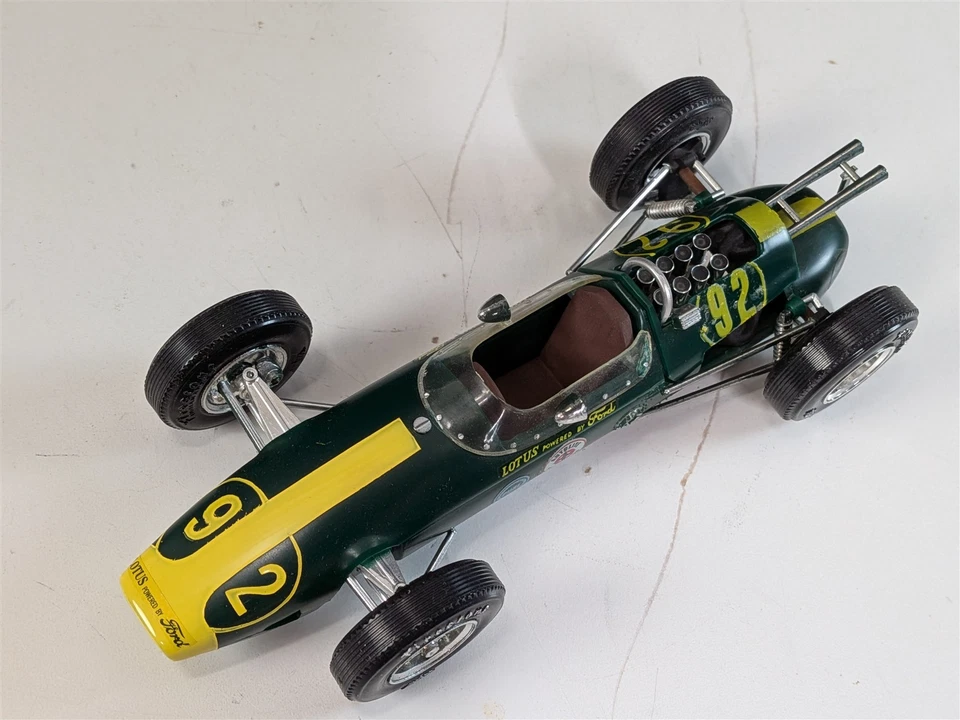 IMC 1963 '63 Lotus Powered by Ford Indy #92 Racing Car Built 1/25 - Image 2 of 4