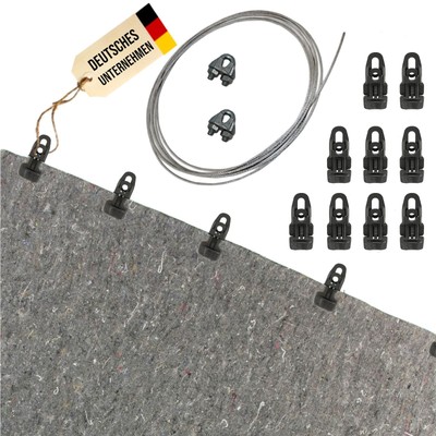 STRONGHOLD PremiumProtect Pfeilfangmatte - 2m hoch x 5 m breit inkl. Zubehör