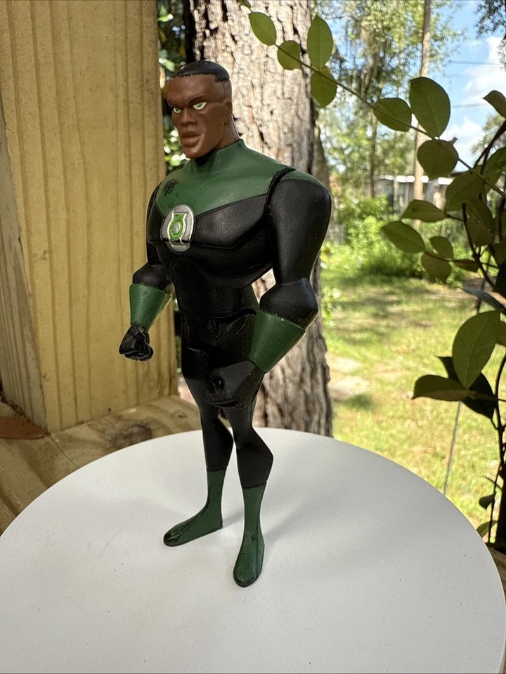 "Figura suelta Mattel DC Universe Classics John Stewart 2009 Kilowog BAF Wave 4,5""" Foto 4 de 4