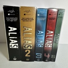 ALIAS - Seasons 1-5 The Complete Series DVD Boxed Sets Jennifer Garner