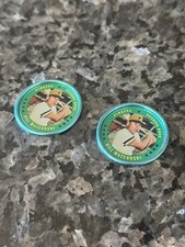 2 1971 Topps Baseball Coins #15 Bill Mazeroski Pirates HOF Vintage Lot