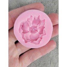 Pink Rose Flower Silicone Mold For Resin Craft Baking Soap Candle Making