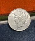 (#102144) Peace Dollar:  1927 D.  AU   Better date!    (See video!)