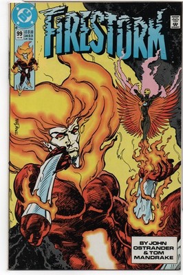 FIRESTORM: THE NUCLEAR MAN #99   TOM MANDRAKE COVER   MOURNING FROST - 1990
