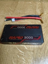 Turnigy Rapid 3000mAh 2s 7.4v - 140C Hardcase Shorty LiPo 4mm skts UNUSED in car