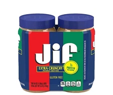 Jif Extra Crunchy Peanut Butter (48 oz., 2 pk.) Great Price FREE SHIPPING.......