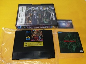 SNK METAL SLUG  3 FRIST PRINT  Neo Geo   Neogeo  AES