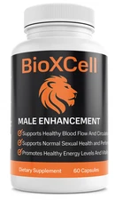 BioXCell Male Health Blood Support Vitality Dietary Supplement 60 Capsules