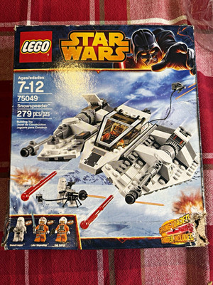 LEGO Star Wars Episode V Snowspeeder 75049 279pc Spring-Loaded Shooter 7-12