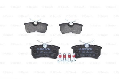BOSCH Bremsbelagsatz, Scheibenbremse hinten für FORD