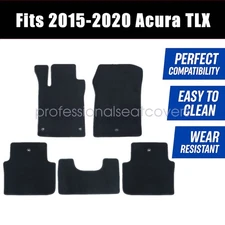 5PCS For 2015-2020 ACURA TLX SH-AWD Front & Rear Floor Mats Carpet Black NEW