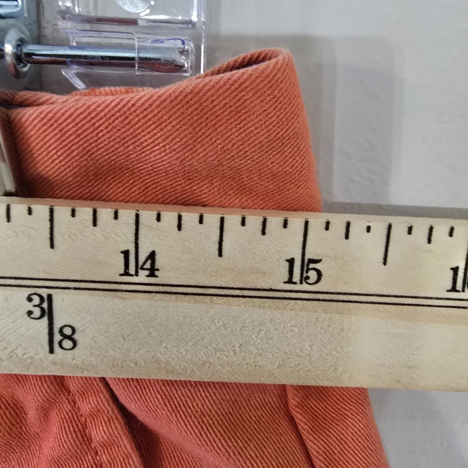 Pantalones Cortos de Cubierta Naranja Nautica Para Hombre Calce Clásico Talla 30, Aire Libre, Navegación, Verano Foto 4 de 4