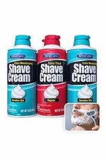 Shave Cream 3 Pack Extra Moisturizing Sensitive Skin Thick Foam Razor Smooth Sha