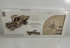 UGEARS DIY SELF-PROPELLED UGM-11 TRUCK MECHANICAL MODEL 3D WOODEN PUZZLE KIT NEW