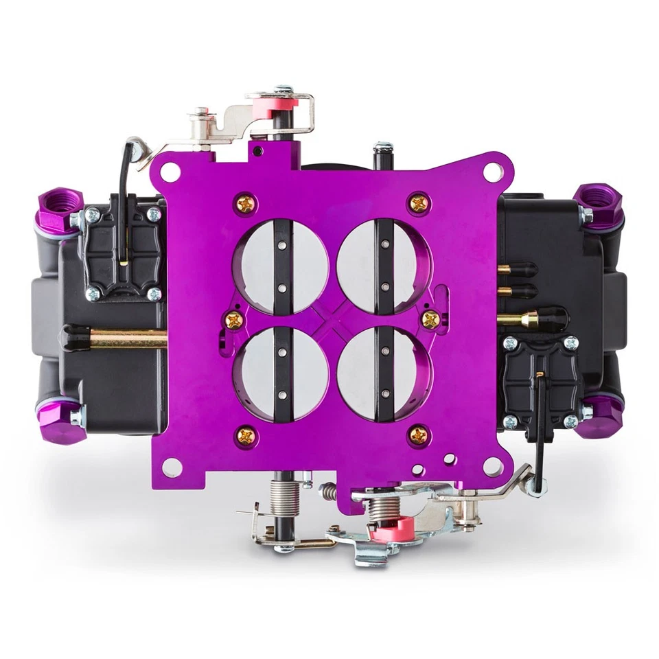 Proform Carburetor 67302; Black Race 750cfm 4bbl Mech Sec, No Choke Black/Purple - Image 4 of 4