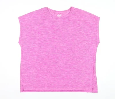 St. Bernard for Dunnes Stores Pink XL Women's Activewear T-Shirt - Image 1 of 4