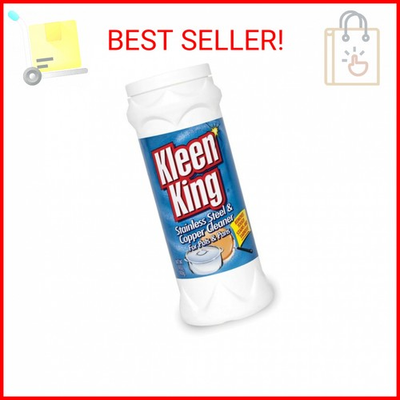 #ad #ad King Kleen Stainless Steel Cookware Cleaner and Copper Cleaner 14 oz 1 Pack H $15.28