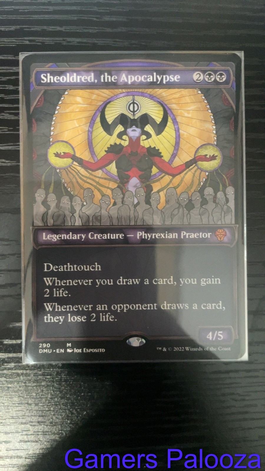 Sheoldred, the Apocalypse (Showcase) 290 Dominaria United Magic Foil NM