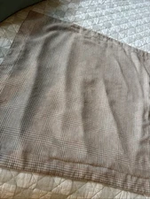 Ralph Lauren Houndstooth Euro Sham Brooks Glen Wool Blend *Read