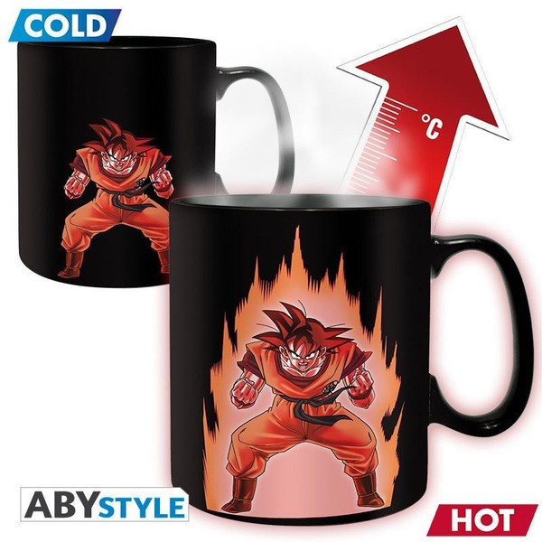 Dragon Ball - Mug Heat Change - 460 Ml - Dbz/ Goku -Cardboard Box-image