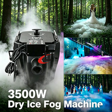 3500W Nimbus Dry Ice Fog Machine Smoke Cloud Effect Ground Lying Stage Foger