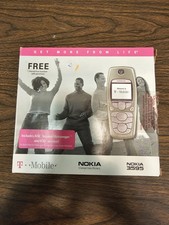 Vintage Nokia 3595 Cell Phone - NOT Working - For Parts / Repair