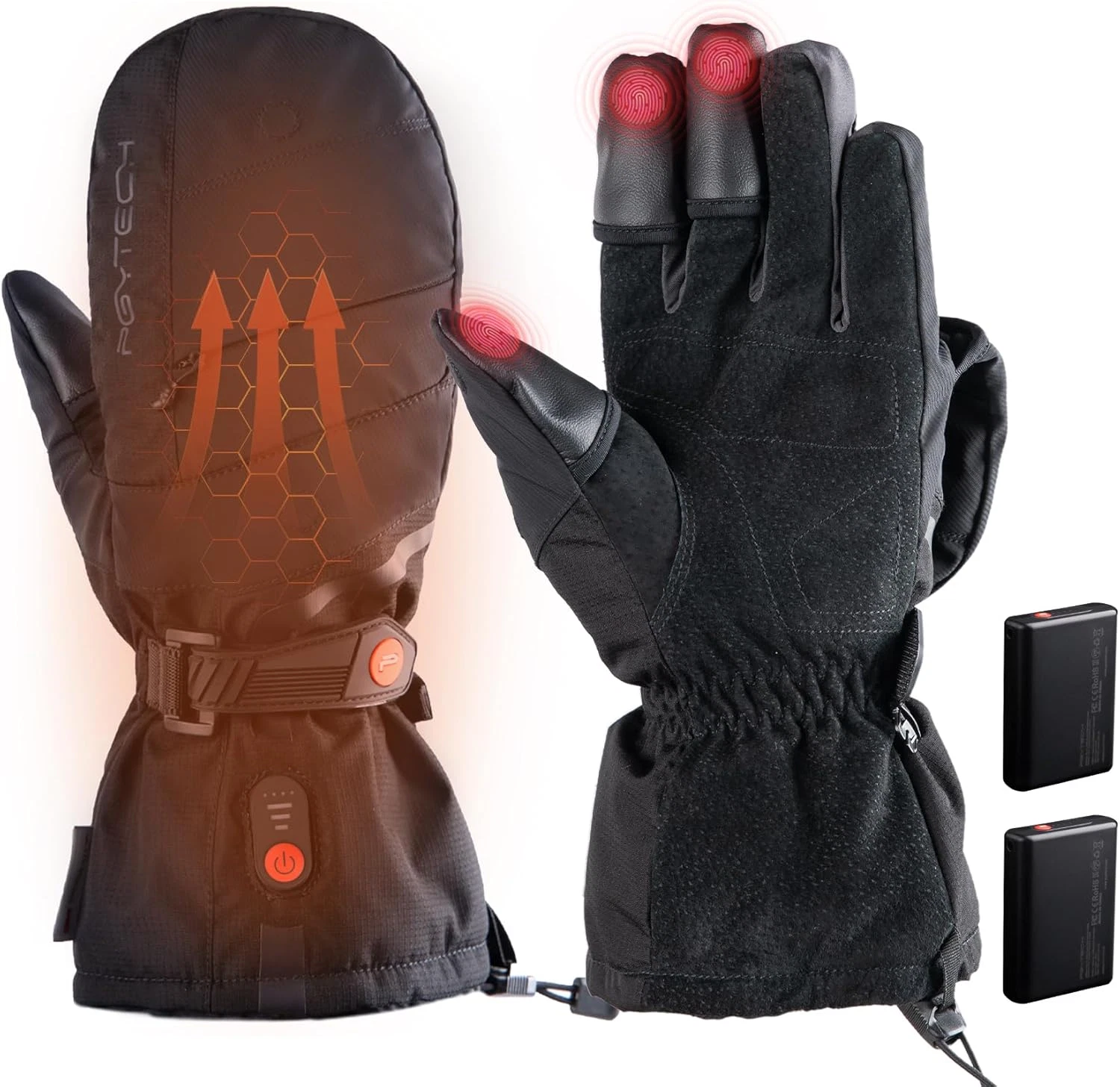 Heated Gloves for Photographers & Winter Sports - Ultimate Warmth!