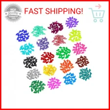 VICTHY 100pcs (10 Colors) Cat Nail Caps, Cat Claw Caps Cat Nail Covers with Adhe