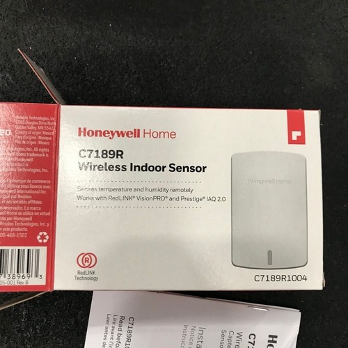 HONEYWELL HOME C7189R1004 RedLINK Enabled Wireless Indoor Air Sensor - Wireless - Picture 2 of 8