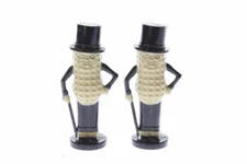 Vintage Planters Peanuts Salt & Pepper Set Mister Peanut Pyro